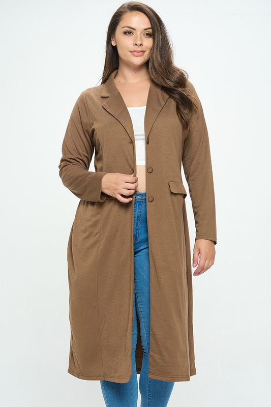 Junior long oversized Coat
