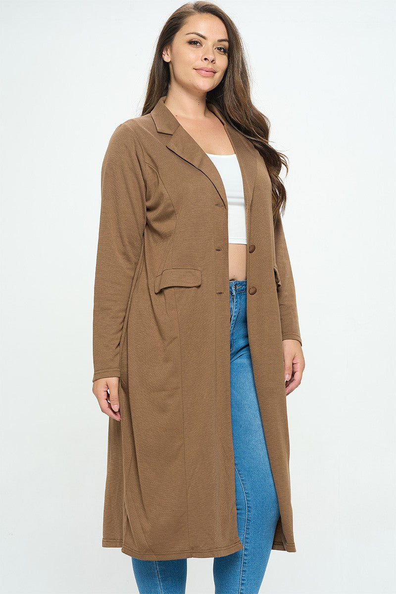 Junior long oversized Coat