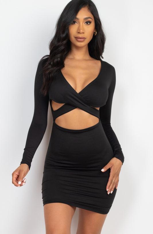 Top cross cross Dress