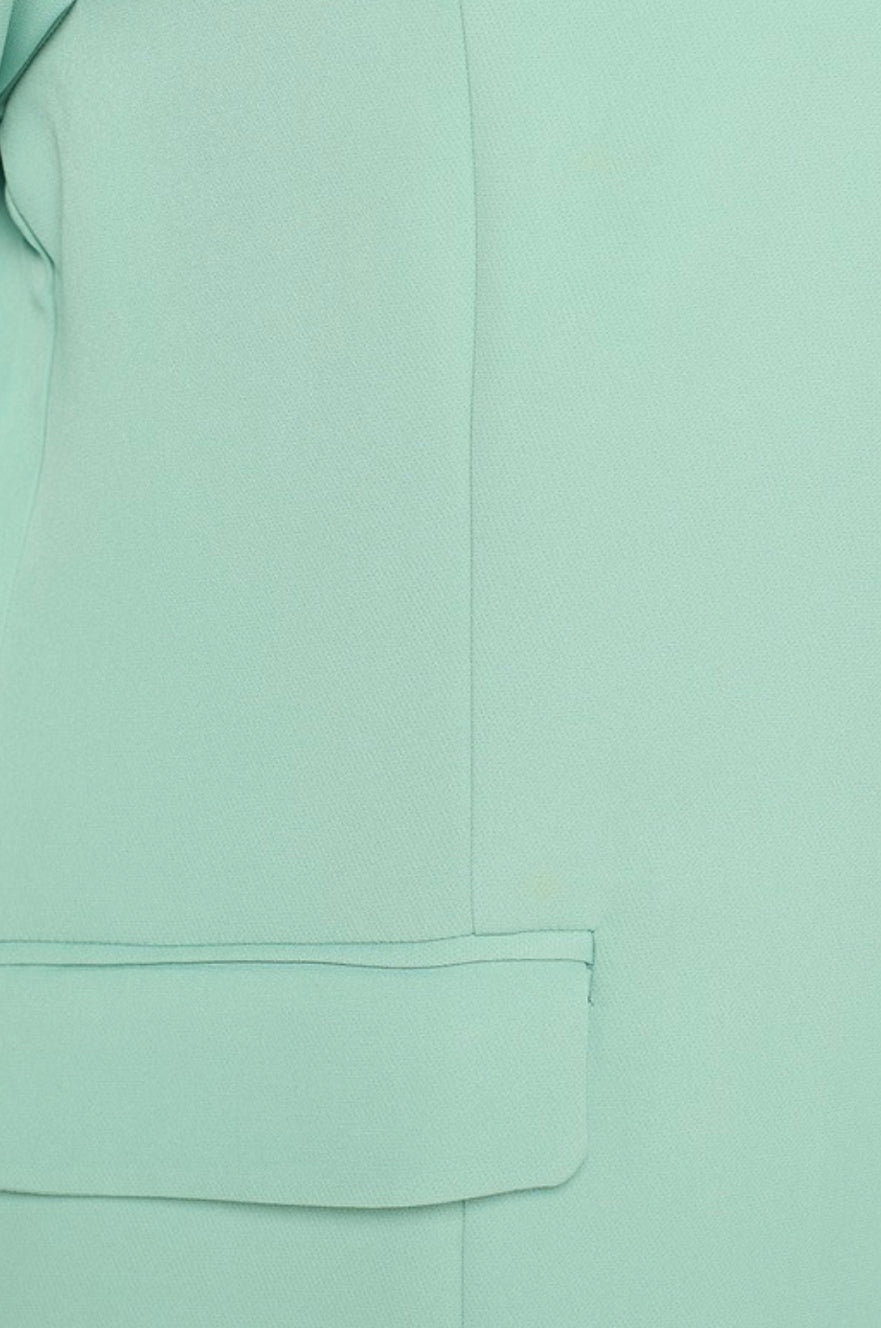 Junior Plus Size Sage Coat