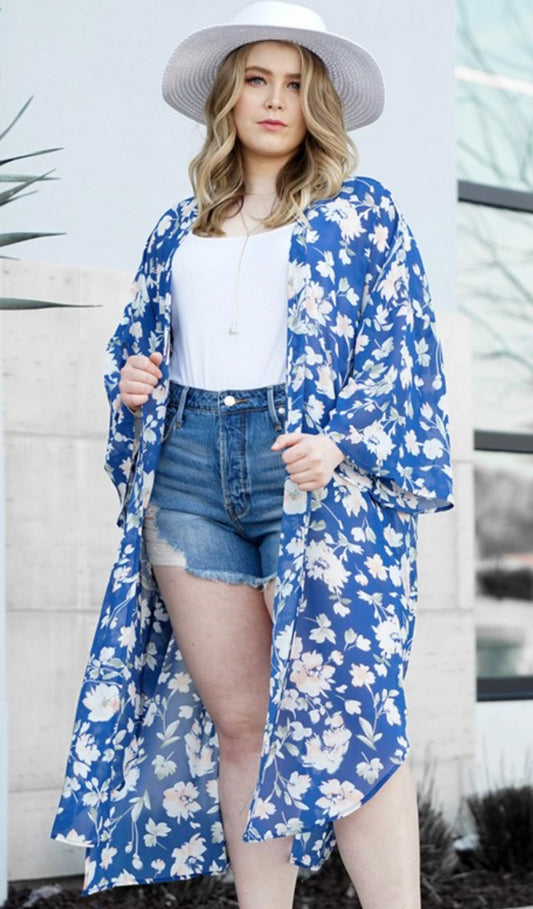 Floral kimono